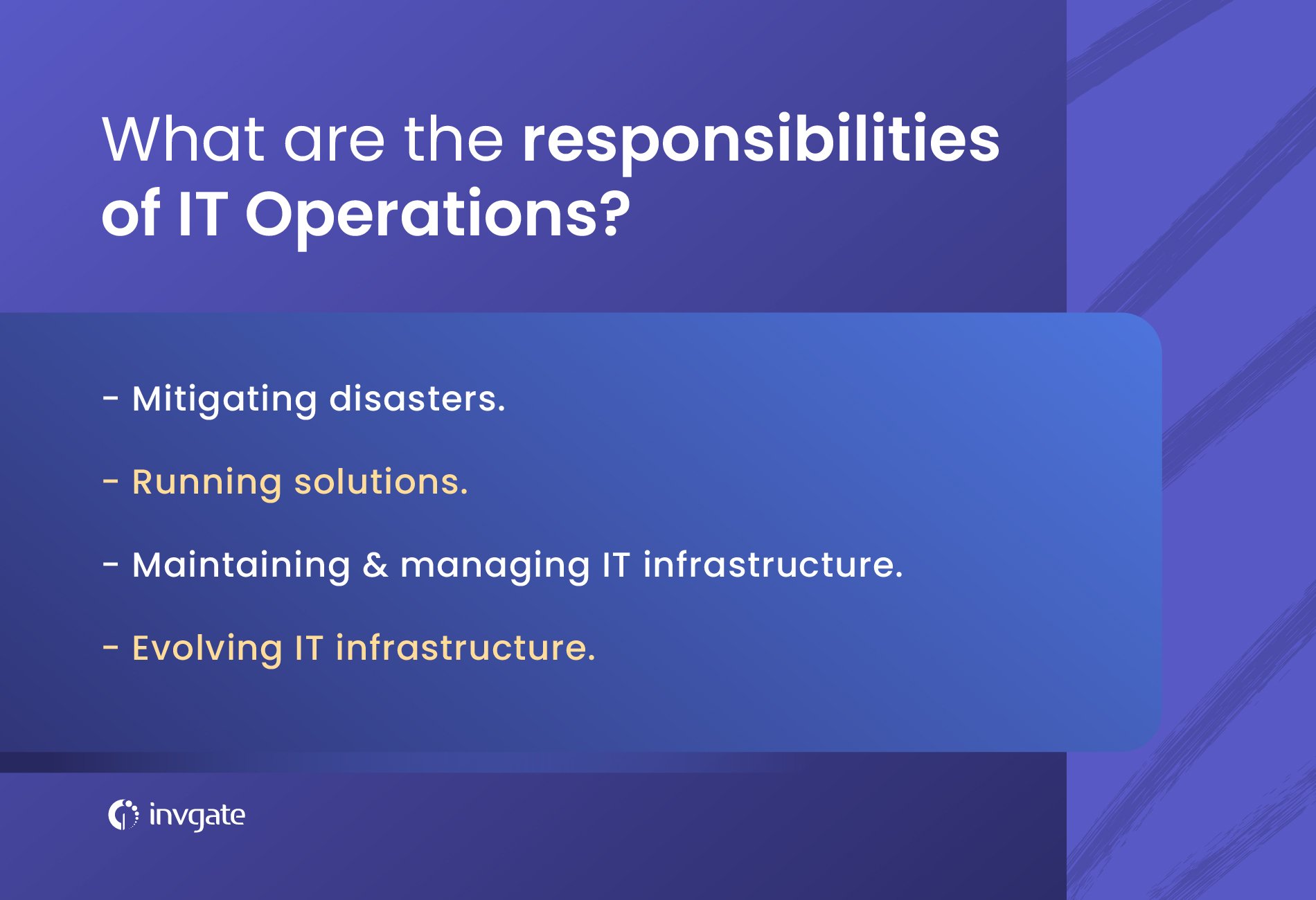 All About ITOPS IT Operations Roles Responsibilities